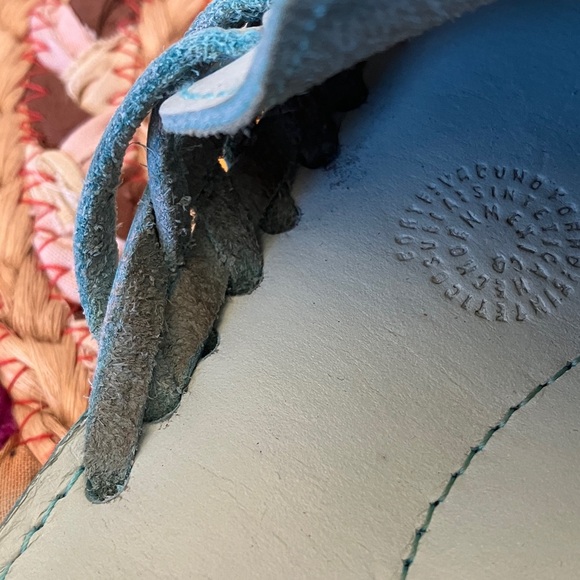 Espiritu Huaraches Woven Leather Mules Slip-On Shoes - Picture 4 of 6